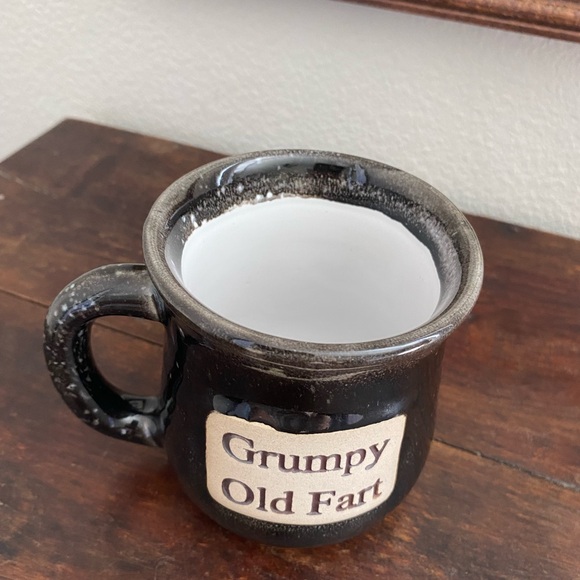 Muddy Waters Mug “Grumpy Old Fart" Ceramic Pottery Style Coffee Mug - Picture 2 of 6